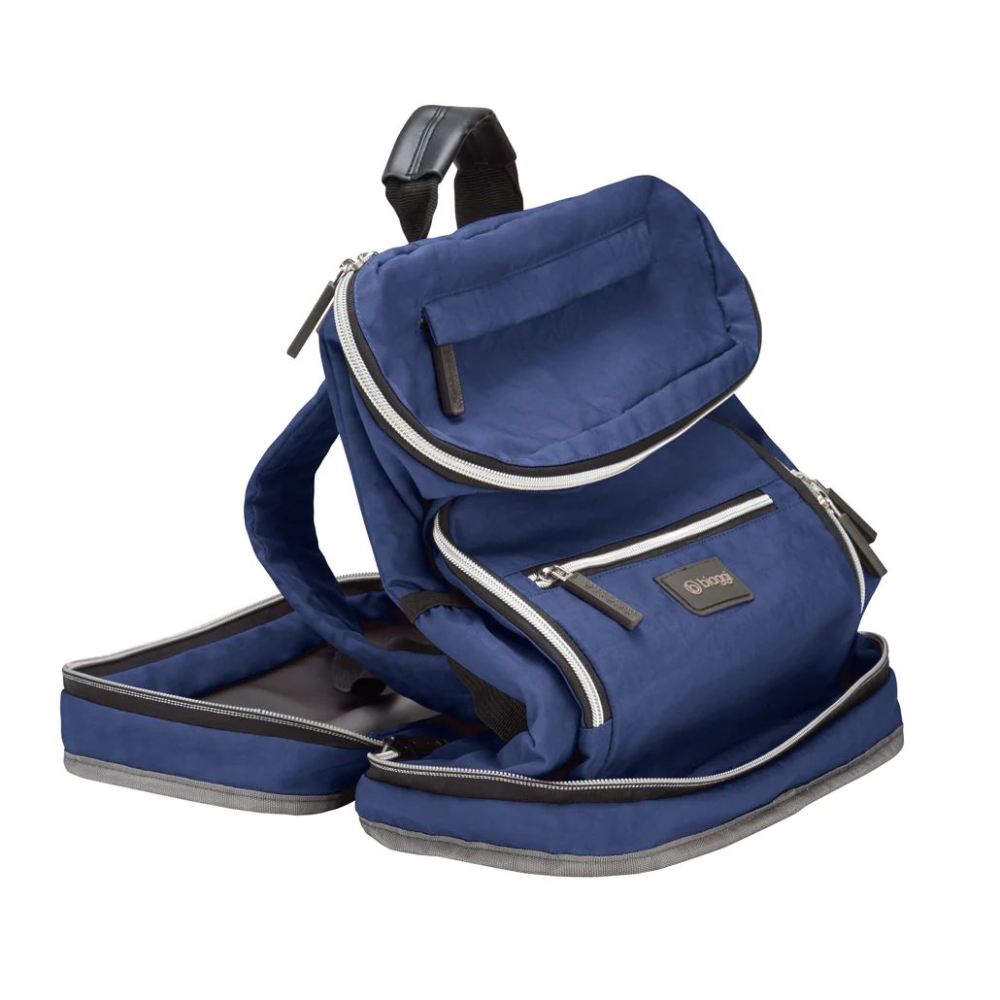 ZIPSAK BACKPACK ON THE GO-Navy Blue | Biaggi