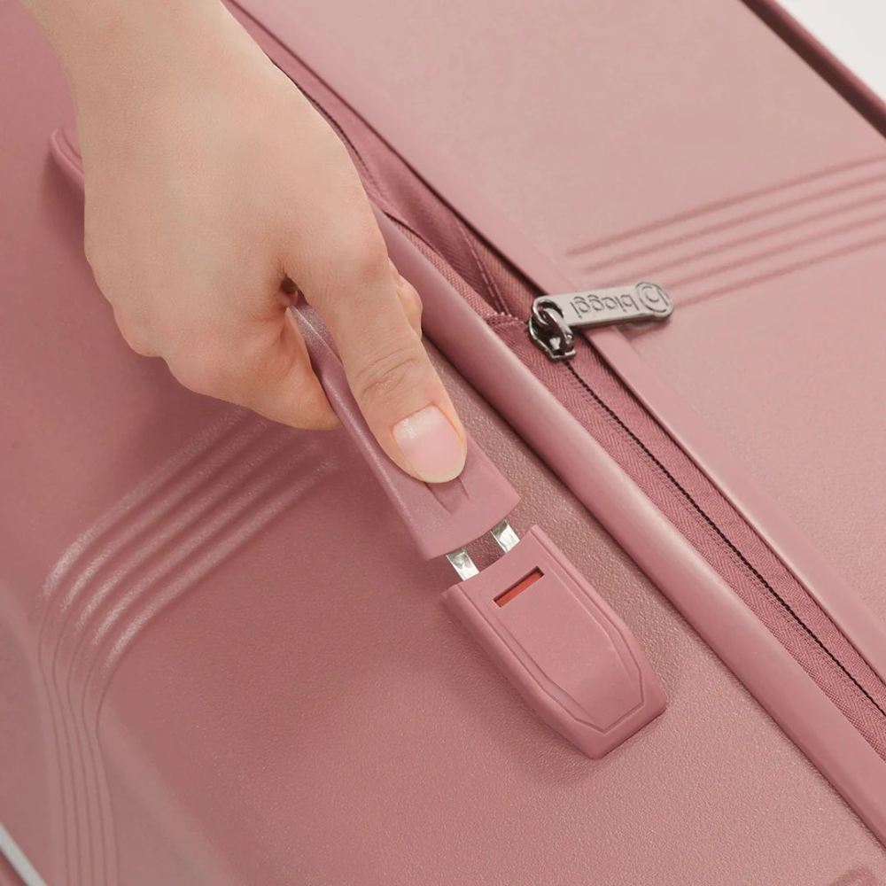 RUNWAY LARGE CHECK-IN SUITCASE-Pink | Biaggi